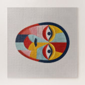 Puzzle Masque de mosaïque visible (Horizontal)