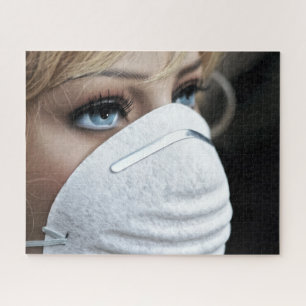 Puzzle Masque de protection contre le virus Corona