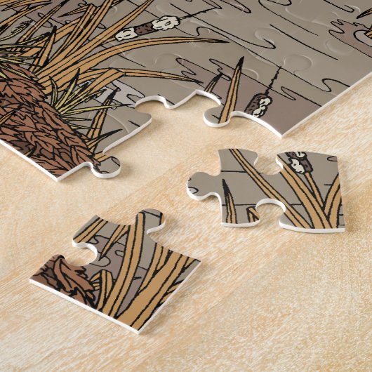 Puzzle Masquer le troll de fond d'âne (Côté)