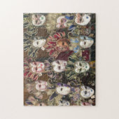 Puzzle Masques de carnaval chez un vendeur de rue italien (Vertical)