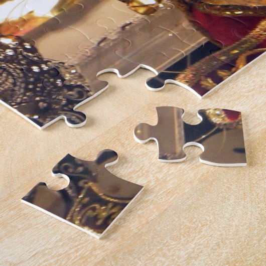 Puzzle Masques de carnaval de Venise (Côté)