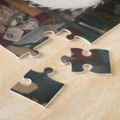 Puzzle Masques Visage Carnaval, Marché de Rue Italien (Côté)