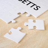 Puzzle MASSACHUSETTS DE CALME ET D'AMOUR personnalisables (Côté)