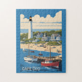 Puzzle Massachusetts de Cape Cod (Vertical)