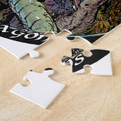 Puzzle MASSACREZ VOS DRAGONS, art médiéval, Jordanie (Côté)