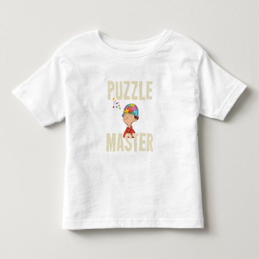 Puzzle Master Kinder Shirts (Voorkant)