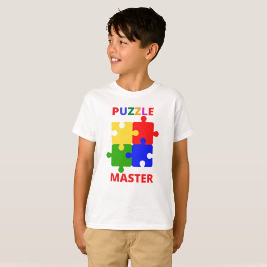 Puzzle Master T-shirt (Voorkant volledig)