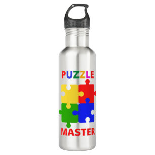 Puzzle Master Waterfles