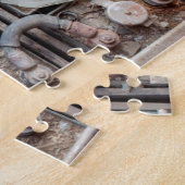 Puzzle Matériel industriel dans la mine abandonnée de But (Côté)