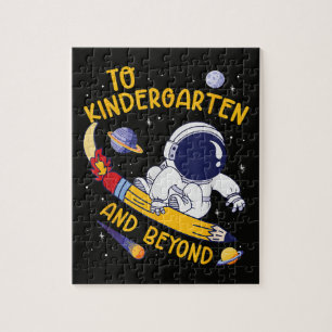 Puzzle Maternelle et au-delà Astronaute Rentrée scolaire