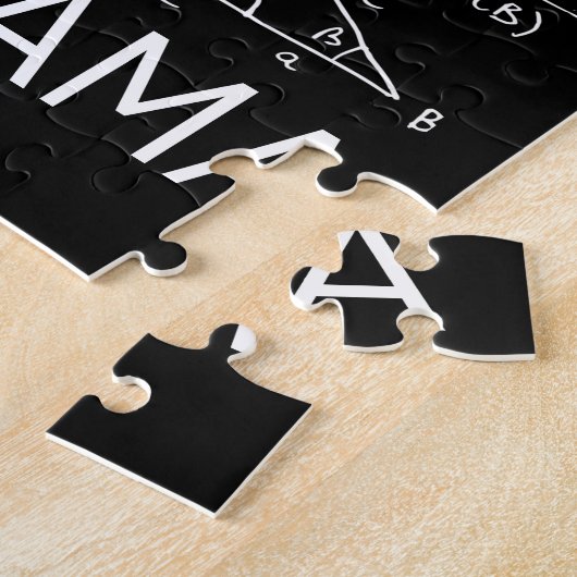 Puzzle Math is No Prob-Llama - Professeur de Math Llama (Côté)