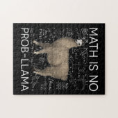 Puzzle Math is No Prob-Llama - Professeur de Math Llama (Horizontal)
