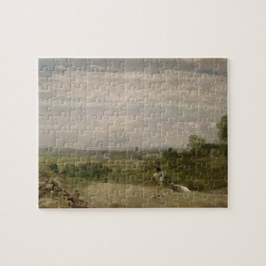 Puzzle Matin d'été de John Constable | : Dedham de Langh (Horizontal)