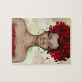 Puzzle Matin rouge fou de cheveux (Horizontal)