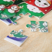 Puzzle Matryoshka - матрёшка (poupées russes) (Côté)
