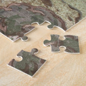 Puzzle Matterhorn, Hiroshi Yoshida, coupe de bois (Côté)