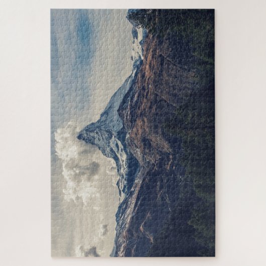 Puzzle Matterhorn Mountain Summit View (Vertical)