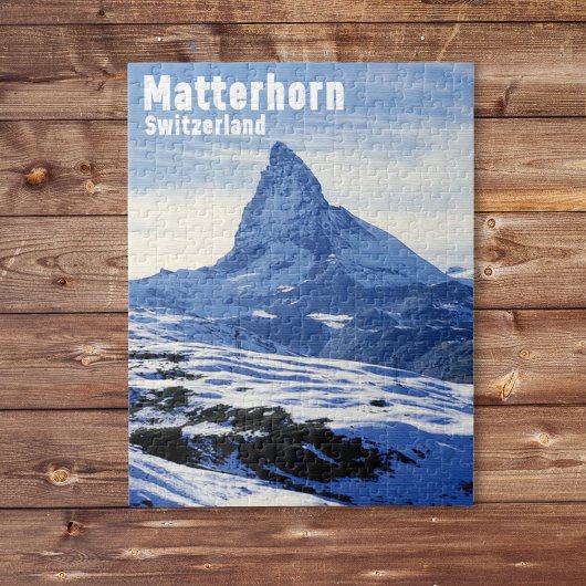 Puzzle Matterhorn vintage, Suisse