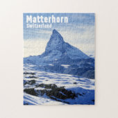 Puzzle Matterhorn vintage, Suisse (Vertical)