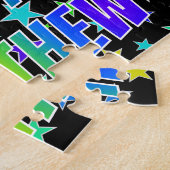 Puzzle "MATTHEW" Prénom, Amusant "HEUREUX ANNIVERSAIRE" (Côté)