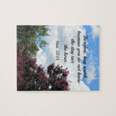 Puzzle Matthieu 25:13 Donc, observez, parce que vous (Horizontal)