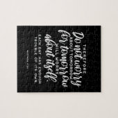 Puzzle Matthieu 6:34 Verse de la Bible (Horizontal)