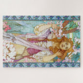 Puzzle Maud Adams comme Jeanne d'Arc, Mucha (Horizontal)