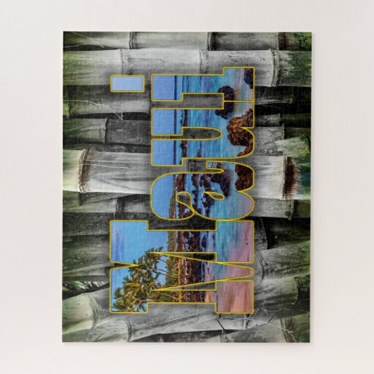 Puzzle Maui Bamboo (Vertical)
