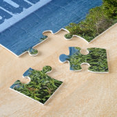 Puzzle Maui Hawaii Palm Tree photo Pittoresque bleue (Côté)