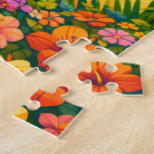 Puzzle Maui Hawaii Tropical Coastline Retro Travel (Côté)