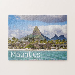Puzzle Maurice Océan Indien Flic En flac Plage Souvenir