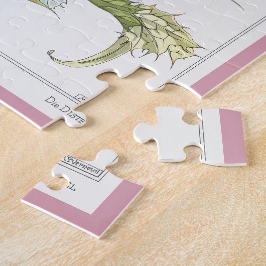 Puzzle Maurice Pillard Verneuil Illustrations botaniques (Côté)