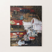 Puzzle Mauricien Herb Bazar. (Vertical)