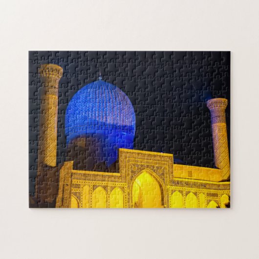 Puzzle Mausolée d'Amir Timur - Samarkand, Ouzbékistan (Horizontal)