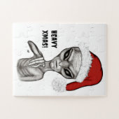 Puzzle Mauvais Alien, Lourds Noël ! (Horizontal)