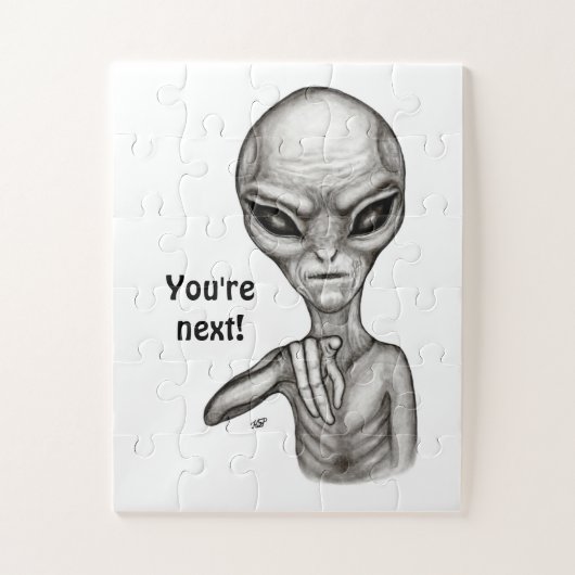 Puzzle Mauvais Alien, Tu es le prochain ! (Vertical)
