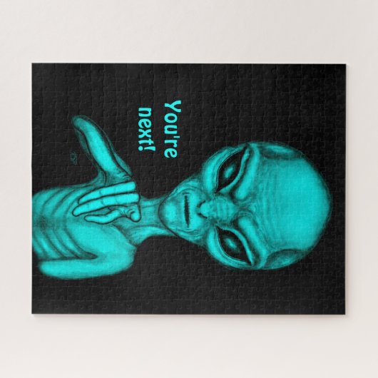 Puzzle Mauvais Alien, Tu es le prochain ! (Horizontal)