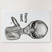 Puzzle Mauvais Alien, Tu es le prochain ! (Horizontal)