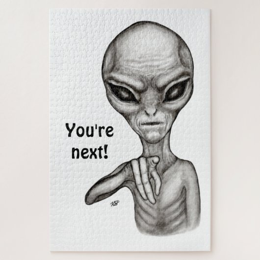 Puzzle Mauvais Alien, Tu es le prochain ! (Vertical)