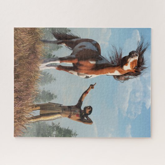 Puzzle Mauvais cheval (Horizontal)