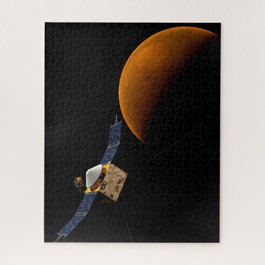 Puzzle Maven Spacecraft. (Vertical)