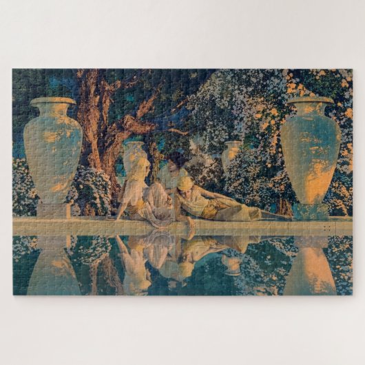 Puzzle Maxfield Parrish Le Jardin d'Allah 1918 Beaux-Arts (Horizontal)