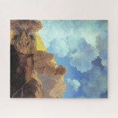 Puzzle Maxfield Parrish Matin 1922 Nuage Bleu Beaux-Arts (Horizontal)