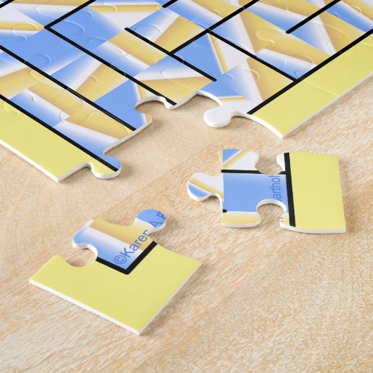 Puzzle Maze bleu (Côté)