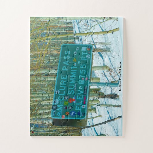 Puzzle McClure Pass Colorado (Vertical)