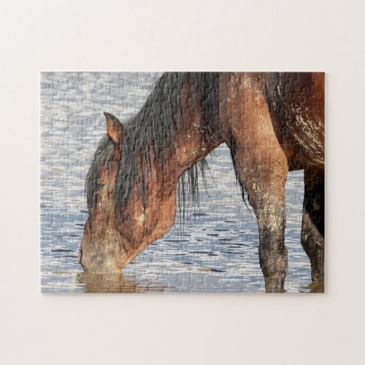 Puzzle McCullough Peaks Cheaks sauvages (Horizontal)