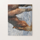 Puzzle McCullough Peaks Cheaks sauvages (Vertical)