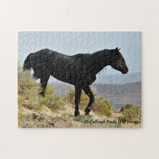 Puzzle McCullough Peaks Cheaks sauvages (Horizontal)