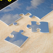 Puzzle Me marierez-vous ? ; Nuages blancs/gris et Ciel bl (Côté)