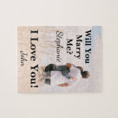 Puzzle Me marierez-vous Photo personnalisée ? (Horizontal)